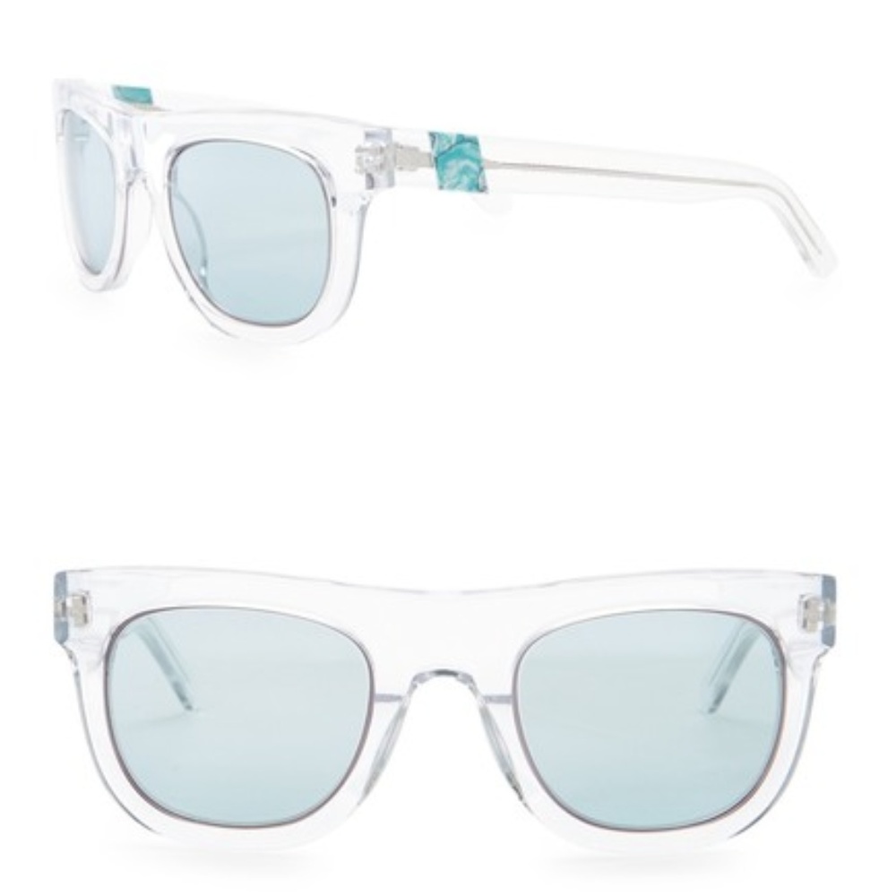 WESTWARD LEANING Pharaoh Oversized Sunglases Crstl